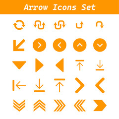 Arrow Icons Set vector illustration design