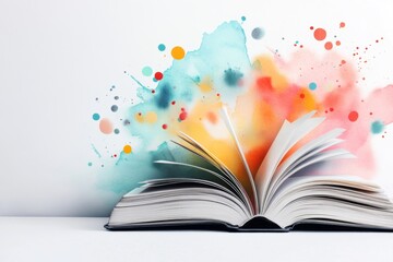 A simple infographic representing different sources of knowledge: books, internet, and experience