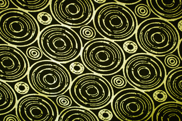 background with circles. fabric texture with geometric patterns.
