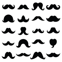 Collection of Different Mustache Styles