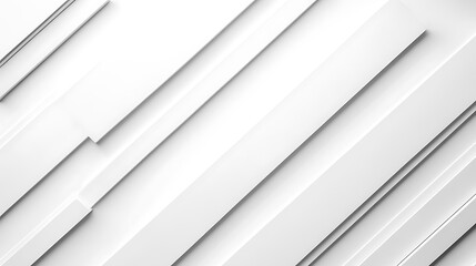 Obraz premium Abstract White Diagonal Geometric Pattern Design