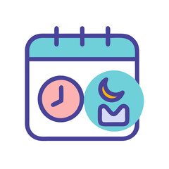 Daily, Quotidian, Diurnal Icon