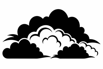 vector illustration of a cloud