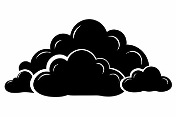 vector illustration of cloud