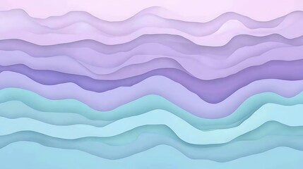 Abstract Pastel Wave Pattern Design