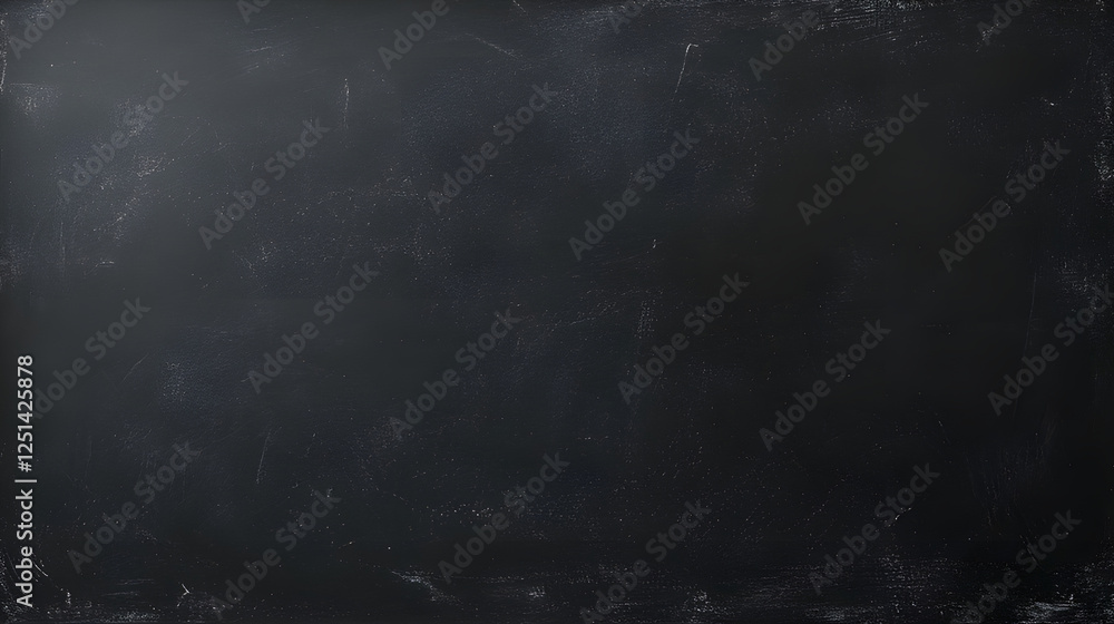 Poster vintage grunge blackboard or chalkboard with and metal frame in a dark moody background this empty b