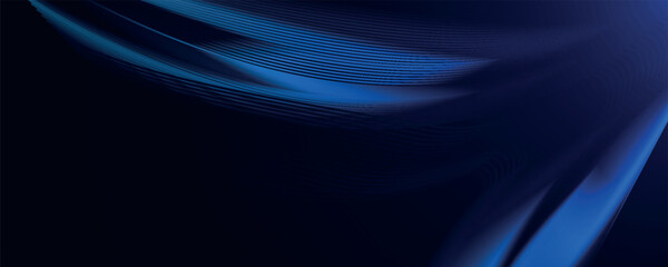 blue glowing arrow light background. Future digital growth technology