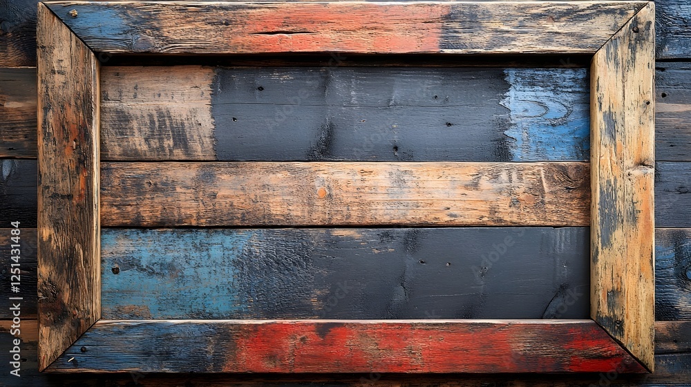 Poster vintage rustic wooden wall panels with weathered distressed color palette abstract textured backgrou