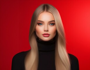 Fototapeta premium Hübsche junge Frau