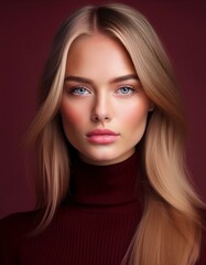 Fototapeta premium Hübsche junge Frau