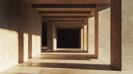 Minimalist Architectural Structure – Variant 2