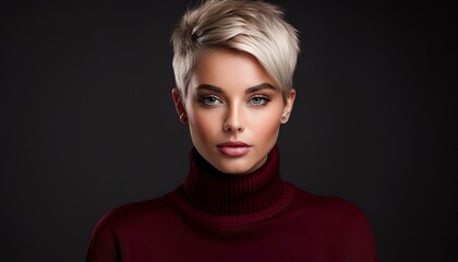 Fototapeta premium Hübsche junge Frau