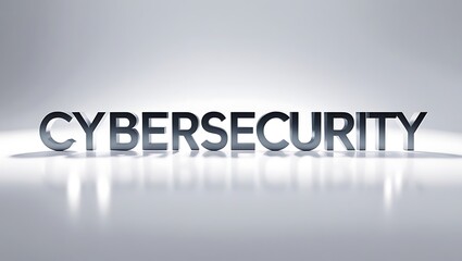 term cybersecurity stands out prominently, emphasizing the need for protection against online threats.