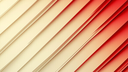 Obraz premium Minimalist beige background with thin red diagonal lines, subtle pattern, clean design, digital texture.
