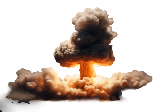 nuclear destruction breakdown black atom blast background blow danger three-dimensional bomb crash animation apocalypse demolition explosion dead catastrophy destroyed atomic cloud armageddon