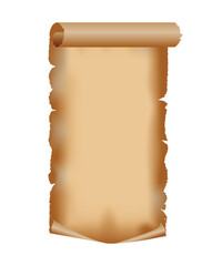 Old parchment paper. ancient paper sheet vintage aged or texture.