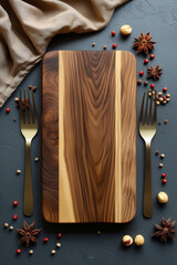 christmas decoration on wooden table