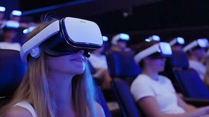 Experiencing the Future of Entertainment with Virtual Reality Technology in a Theater