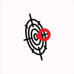 Obraz premium Target vector illustration design. Eps 10.