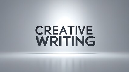 Obraz premium Text highlights the importance of creative writing in storytelling and personal expression