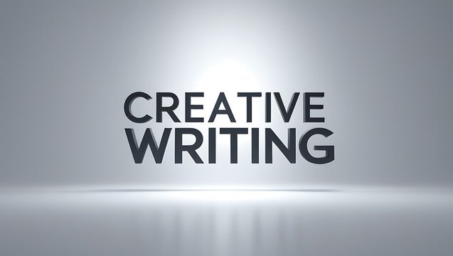 Text highlights the importance of creative writing in storytelling and personal expression