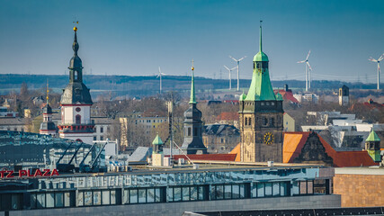 Obraz premium Innenstadt Chemnitz