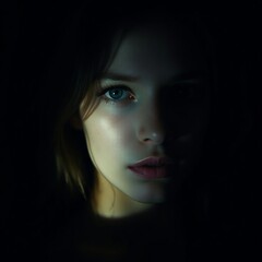 portrait of a young woman