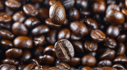 Fototapeta premium coffee beans background