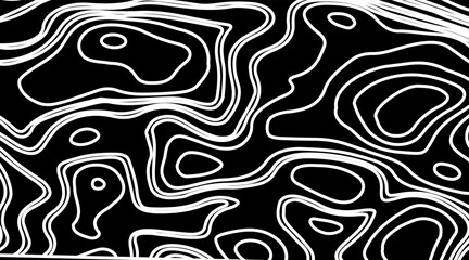 The vector file can be scaled infinitely without loss. This topographic map style abstract pattern would make an ideal background,
