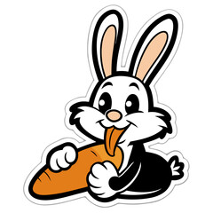 rabbit with carrot