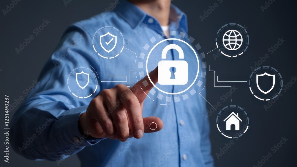 Poster cybersecurity and data protection: a secure future