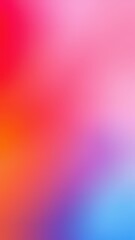 Vibrant abstract background showcasing a blend of pink, orange, and blue hues in a smooth gradient