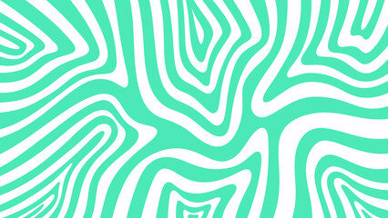 abstract background with green waves