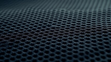 Closeup Dark Fabric Mesh Texture