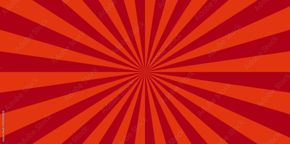 Poster abstract background with rays retro starburst abstract. sunburst background vector illustration patt