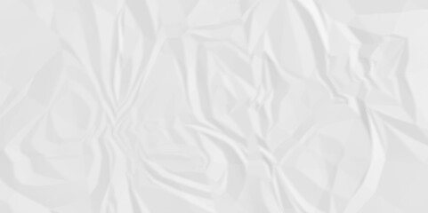 White crumpled paper texture. White wrinkled paper texture. White paper texture. White crumpled and top view textures can be used for background of text or any contents.	
