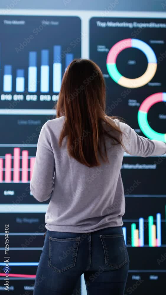 Poster Big Data Artificial Intelligence Dashboard