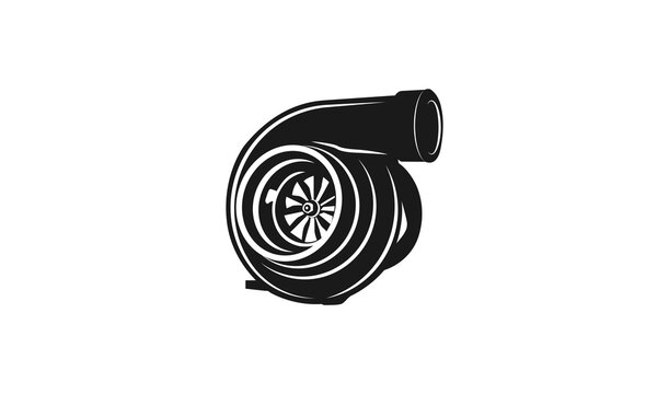 Logo Turbo Performance Automotive Designs. Turbo graphic.  