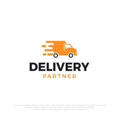 Delivery Logo Design, Delivery icon, Delivery van icon, Vector.