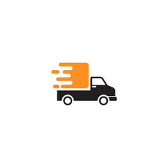 Delivery Logo Design, Delivery icon, Delivery van icon, Vector.