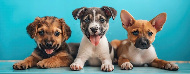 Pet care tips template with cute pet images and ample room for content