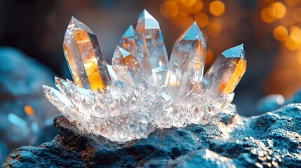 Crystals: Upper Left & Center
