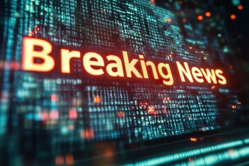 Breaking News: Live Studio Headline
