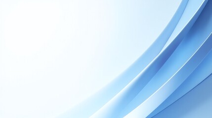 Elegant abstract blue and white wave design.