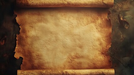 Night Mother Doom: Ancient Parchment Scroll
