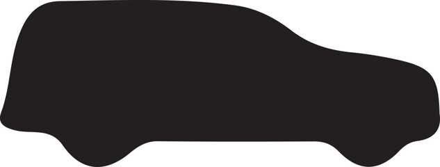 Car icon. Flat style. Vector illustration isolated on white background.