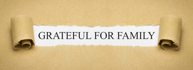 Grateful for Family