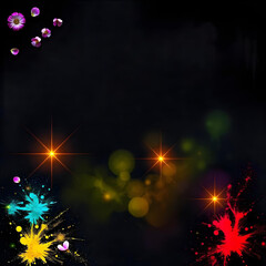 Holi Festival - Poweder Colorful background wallpaper v2