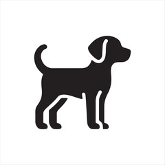 dog silhouette vector