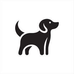 vector image of a dog
